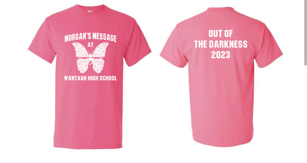 LIGHT PINK SHIRTS  W/ LOGO AND FULL FRONT