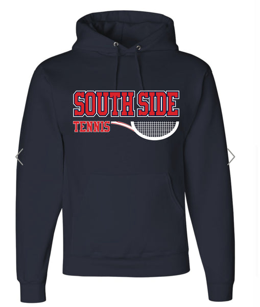 NAVY  INDEPENDENT FLEECE WITH FRONT LOGO AND NAME ON BACK