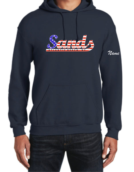 SPORTS  TEK COTTON  HOODIE WITH NAME