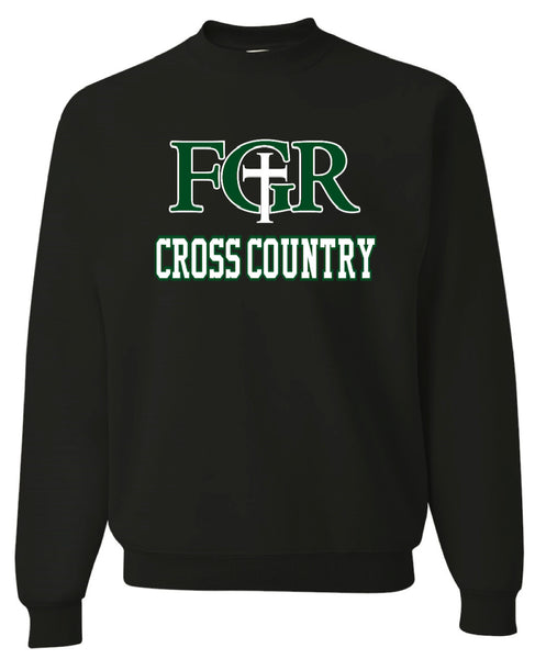 BLACK FLEECE  UNISEX CREW WITH TACKLE TWILL CROSS COUNTRY