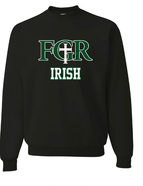 BLACK FLEECE  UNISEX CREW WITH TACKLE TWILL IRISH