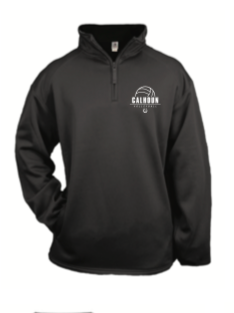 Badger Royal Dri Fit 1/4 zip embroidered